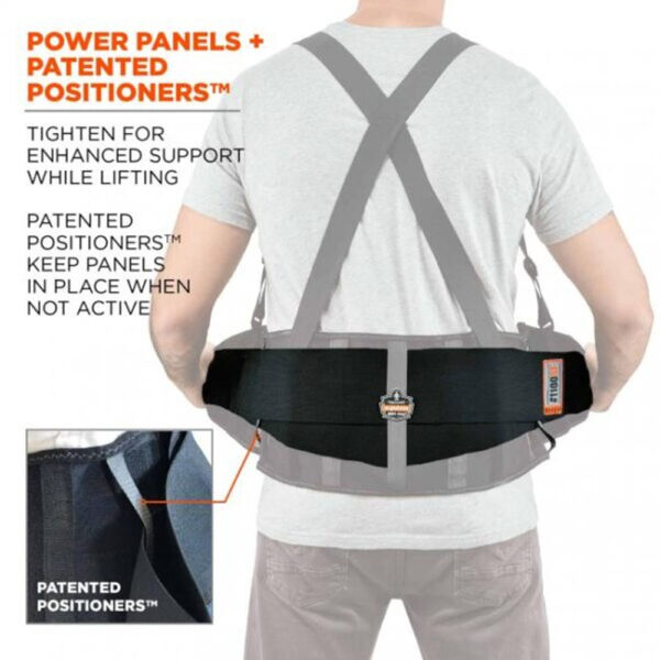 1100SF STANDARD SPANDEX BACK SUPPORT - Image 6