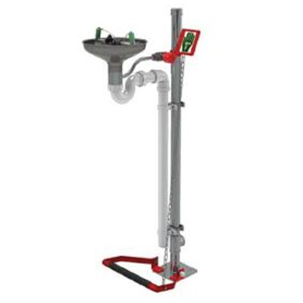 STAINLESS STEEL EMERGENCY EYE WASH