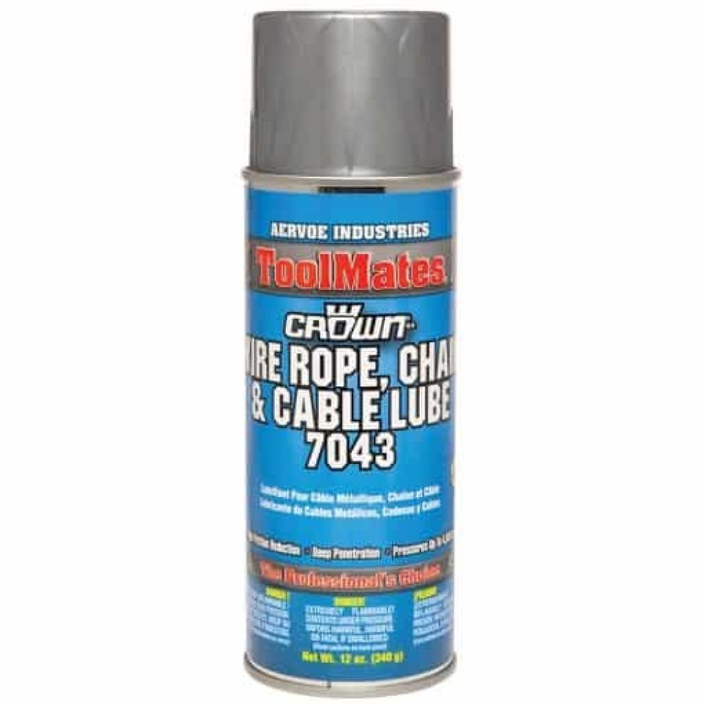 WIRE ROPE, CHAIN & CABLE LUBE 7043